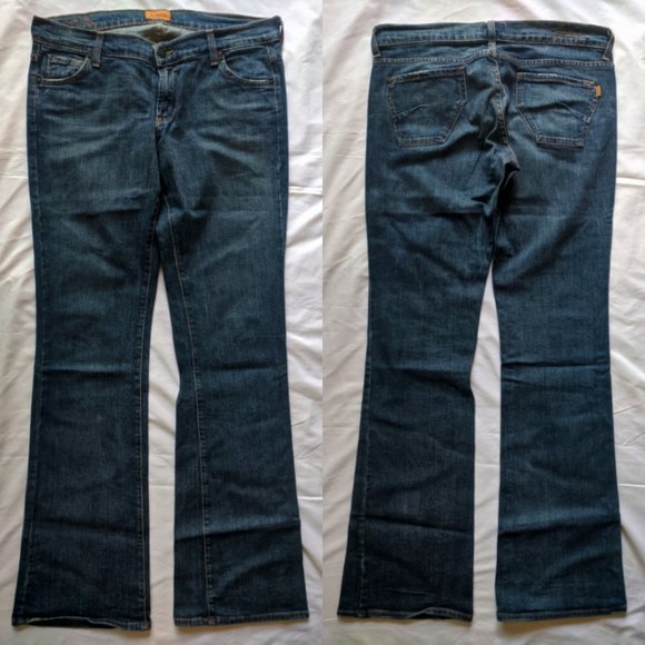 Vintage James Jeans Steel Blue Bootcut Jeans 32 - Picture 3 of 13